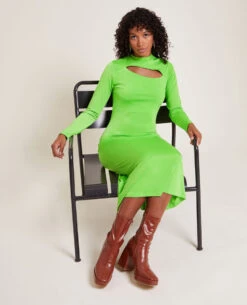 PIMKIE Robe Longue Avec Ouverture Devant -Urban Soldes 781879 564A05 portrait HD 6