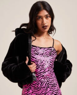 PIMKIE Robe Courte Avec Sequins