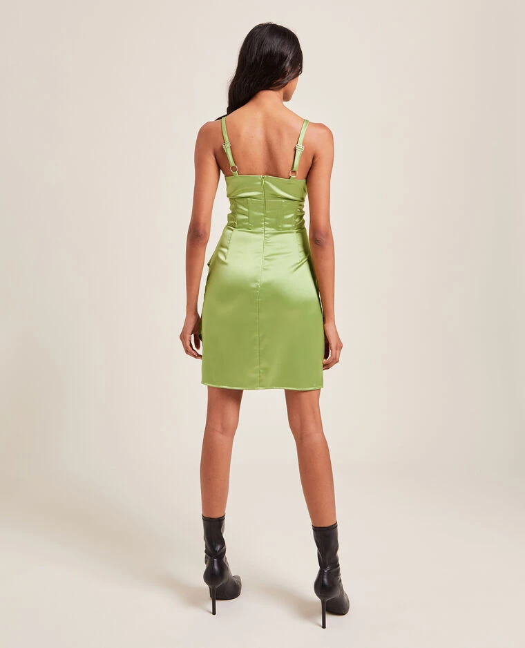 PIMKIE Robe Corset En Satin 5 PIMKIE Robe Corset En Satin – Image 3