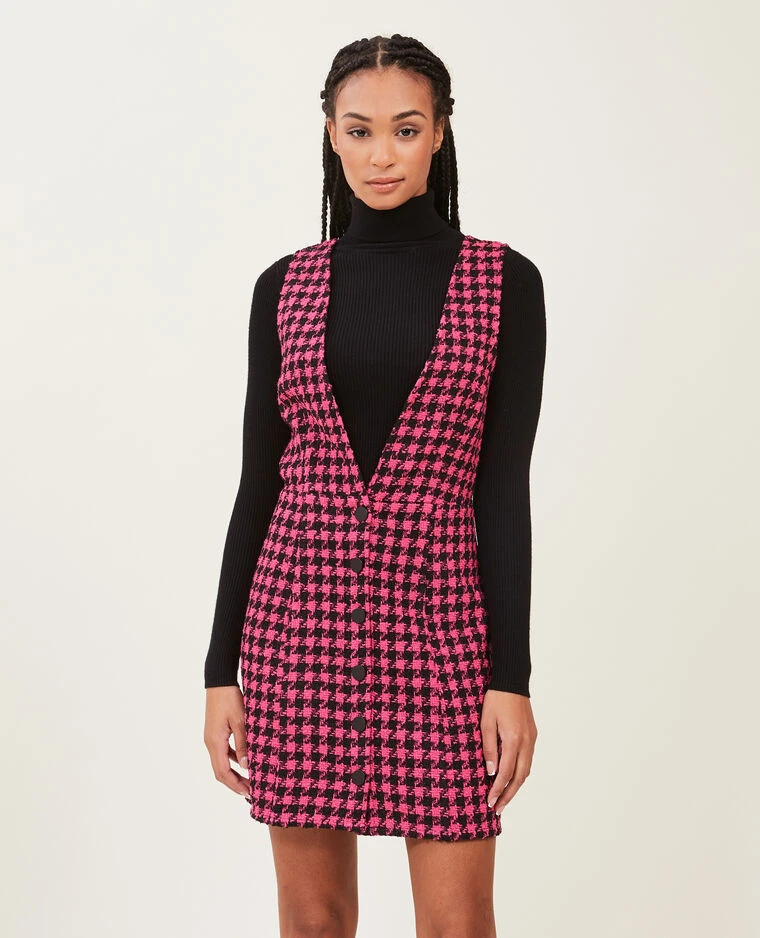 PIMKIE Robe En Tweed Avec Boutons 4 PIMKIE Robe En Tweed Avec Boutons – Image 2