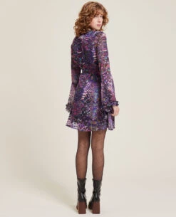 PIMKIE Robe Cache-cœur Manches Flare 8 PIMKIE Robe Cache-cœur Manches Flare -Urban Soldes 781914 434I08 portrait HD 4