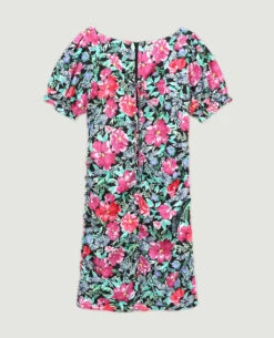 PIMKIE Robe Courte En Satin Avec Fronces -Urban Soldes 781930 A89E08 portrait HD 5