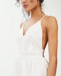 PIMKIE Robe Dos-nu En Broderie Anglaise -Urban Soldes 781942 912F09 portrait HD 6