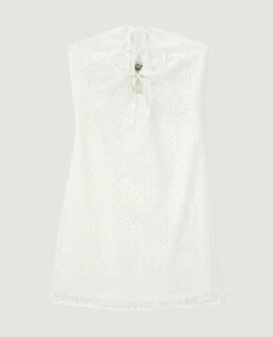 PIMKIE Robe Courte Bustier Avec Broderie Anglaise -Urban Soldes 781943 912F09 portrait HD 5