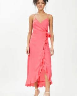 PIMKIE Robe Longue Porte-feuille Avec Volants