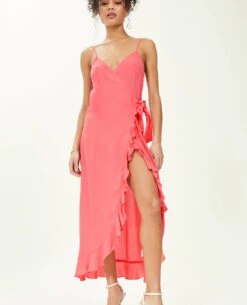 PIMKIE Robe Longue Porte-feuille Avec Volants -Urban Soldes 781944 297A02 portrait HD 6