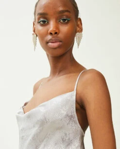 PIMKIE Robe Longue En Satin Effet Serpent