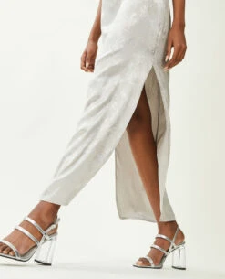 PIMKIE Robe Longue En Satin Effet Serpent -Urban Soldes 781958 A80A0G portrait HD 6