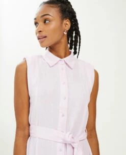 PIMKIE Robe Chemise Courte Et évasée