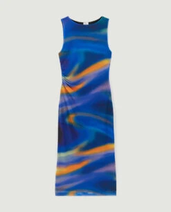 PIMKIE Robe Longue Sans Manche En Micro-mesh -Urban Soldes 781965 A60I05 portrait HD 5