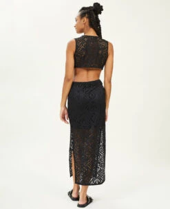 PIMKIE Robe Longue Avec Découpes Et Anneau Central -Urban Soldes 781969 899A08 portrait HD 4