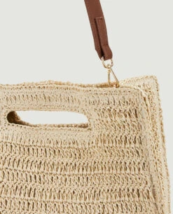 PIMKIE Cabas En Paille -Urban Soldes 919391 922A09 portrait HD 5