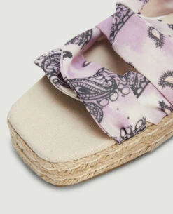 PIMKIE Sandales Plateforme Semelles Cordes -Urban Soldes 919421 450I08 portrait HD 5