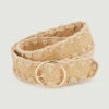 PIMKIE Ceinture En Paille Et Laine -Urban Soldes 919437 067A0E portrait HD 2