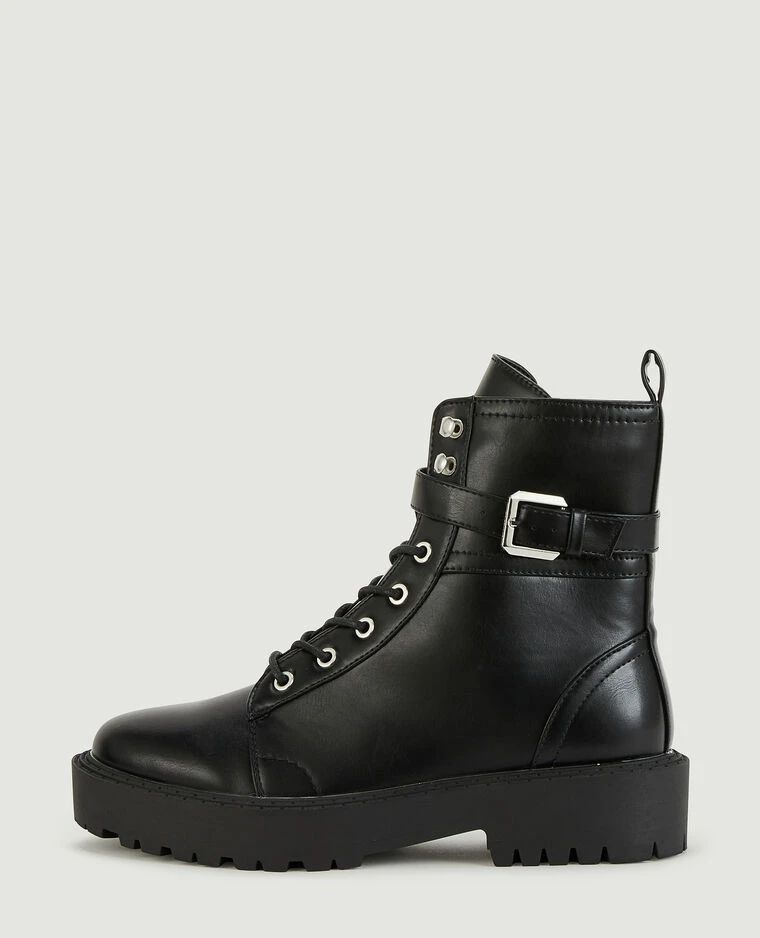 PIMKIE Bottines à Lacets Et Bride 3 PIMKIE Bottines à Lacets Et Bride