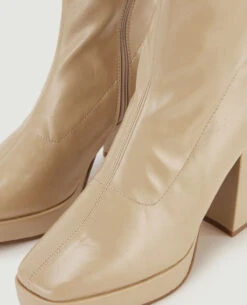 PIMKIE Boots Plateforme Bouts Carrés -Urban Soldes 919510 E70A0E portrait HD 5