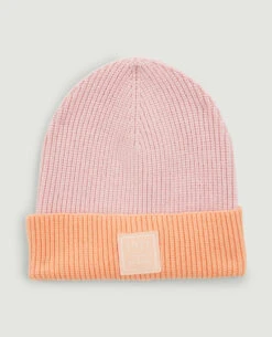 PIMKIE Bonnet Bicolore En Maille Côtelée