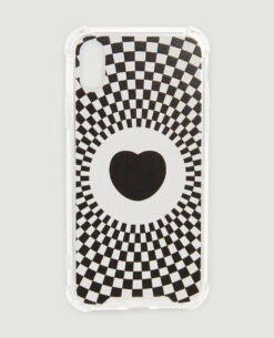 PIMKIE Coque De Téléphone Motif Cœur Psychédélique