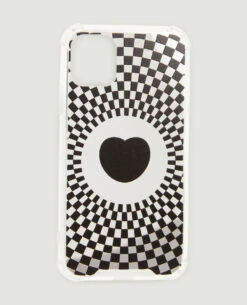 PIMKIE Coque De Téléphone Motif Cœur Psychédélique -Urban Soldes 919636 811I48 portrait HD 4