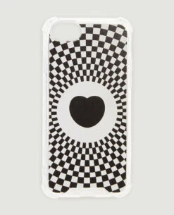 PIMKIE Coque De Téléphone Motif Cœur Psychédélique -Urban Soldes 919636 811I48 portrait HD 6