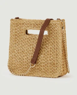 PIMKIE Sac Rigide En Paille -Urban Soldes 919697 714A0E portrait HD 4