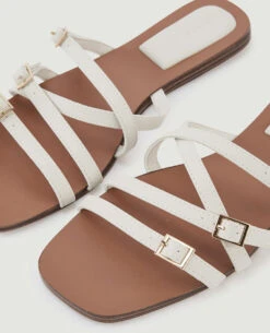 PIMKIE Mules Plates Avec Brides -Urban Soldes 919710 919A0E portrait HD 5