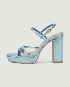 PIMKIE Sandales Plateformes Effet Serpent