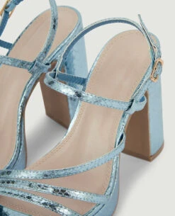 PIMKIE Sandales Plateformes Effet Serpent -Urban Soldes 919711 603I06 portrait HD 5