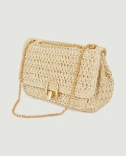 PIMKIE Sac En Raphia Avec Chaine