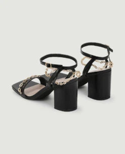 PIMKIE Sandales à Talon Avec Chainettes -Urban Soldes 919744 899A08 portrait HD 4