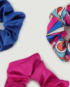 PIMKIE Lot De 3 Chouchous Satinés