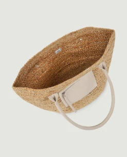 PIMKIE Sac Cabas En Paille Détails Simili -Urban Soldes 919789 911A4E portrait HD 4